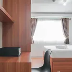 Best Homey Elegant Studio Room At Amethyst Apartment By Travelio